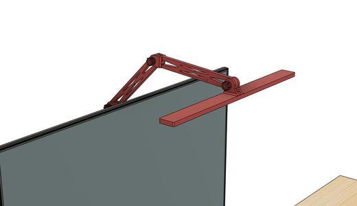 monitor lamp mount