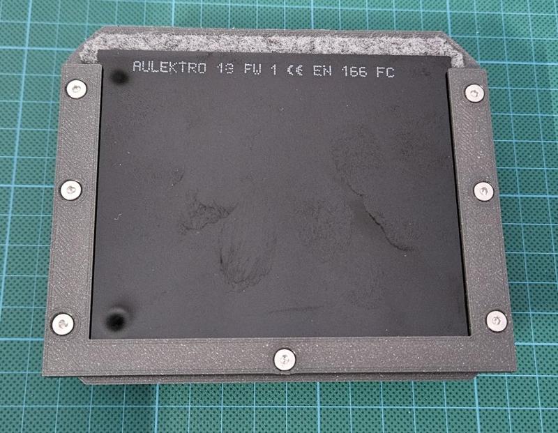 Welding Glass Camera Filter Holder