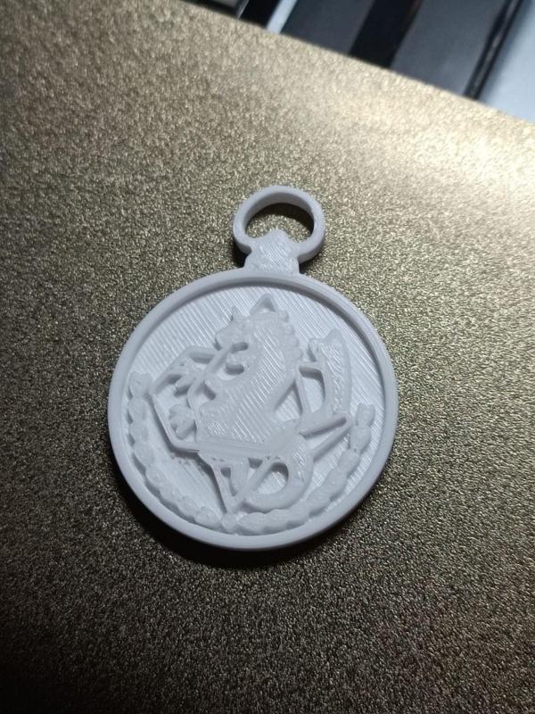 The medallion of the State Alchemist
