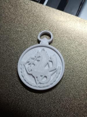 The medallion of the State Alchemist