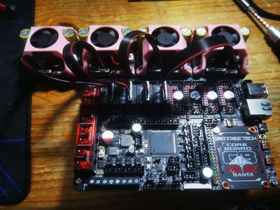BTT TMC5160T Pro AWD + MCU Board mounting bracket for Octopus and Manta M8P