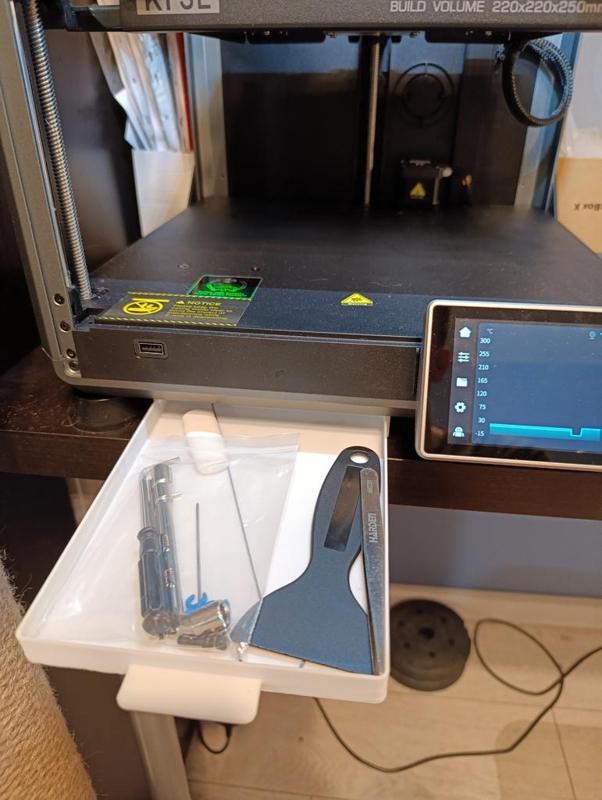 Pull-out Creality K1 drawer
