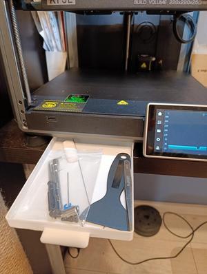 Pull-out Creality K1 drawer