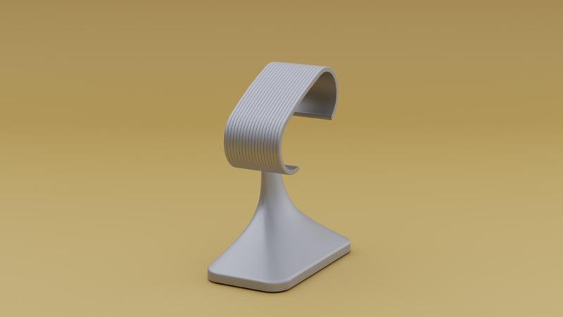 Aesthetic Fluted/Ribbed Watch Stand