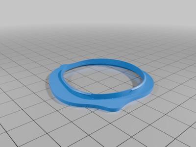 Quest 3 Magnetic Lens Adapter Remix (Three Magnets, Stronger Clip)
