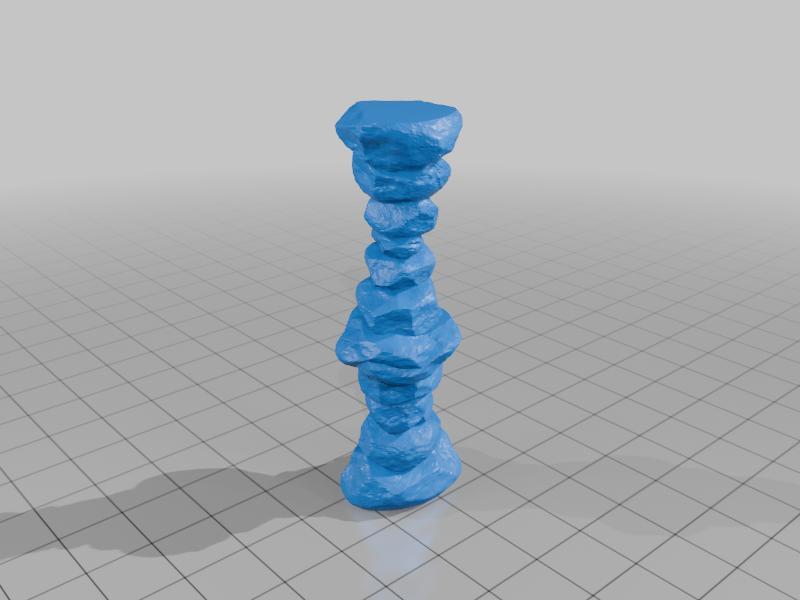 Pilar of Stacked Stones