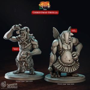 Christmas Trolls (Pre-Supported) | Cast n Play