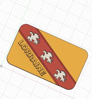 Drapeau régional lorraine