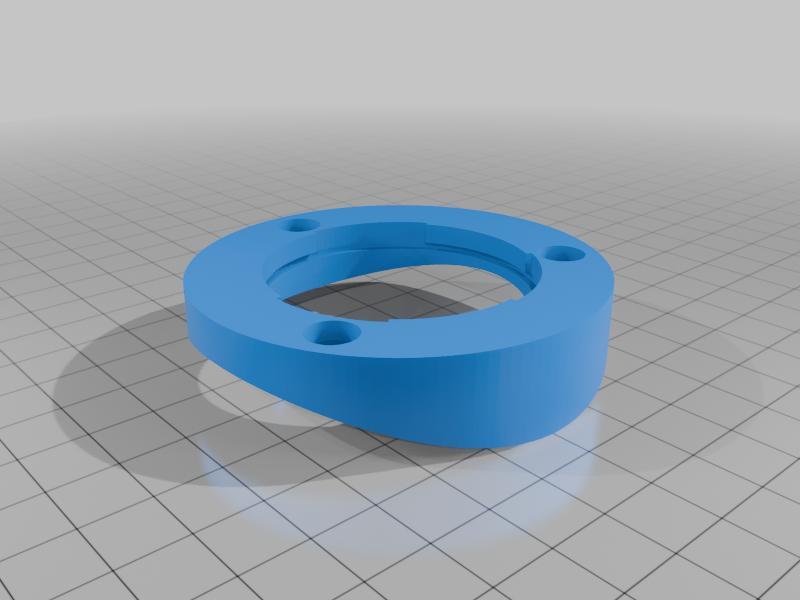 inverse Sony emount/ Nex mount for Seben 114mm Telescope 