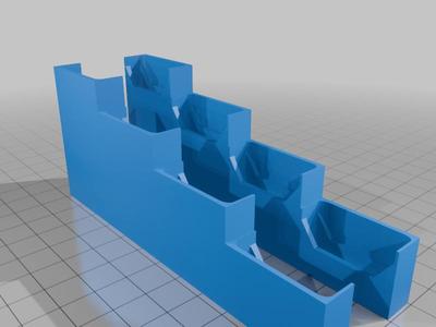 Tiered Dice Display with 4 levels