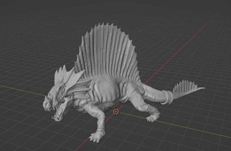 Fire Salamander/Dragon Lizard proxy for ToW/Onepagerules