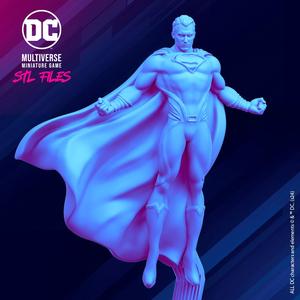 SUPERMAN Henry Cavill Man Of Steel  DC Multiverse Miniature Game  STL Files