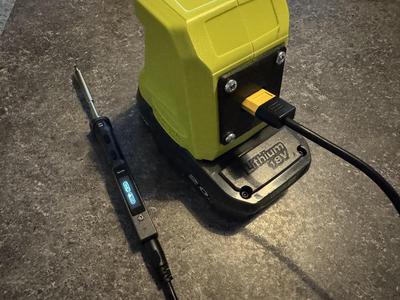 XT60 Ryobi charger plate