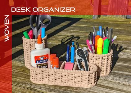 Woven Desk Organizer