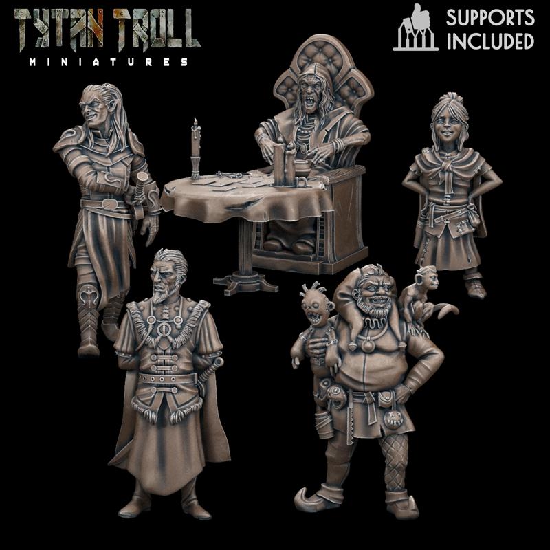 Curse Of Strahd Mini-Pack 01 [Pre-Supported]