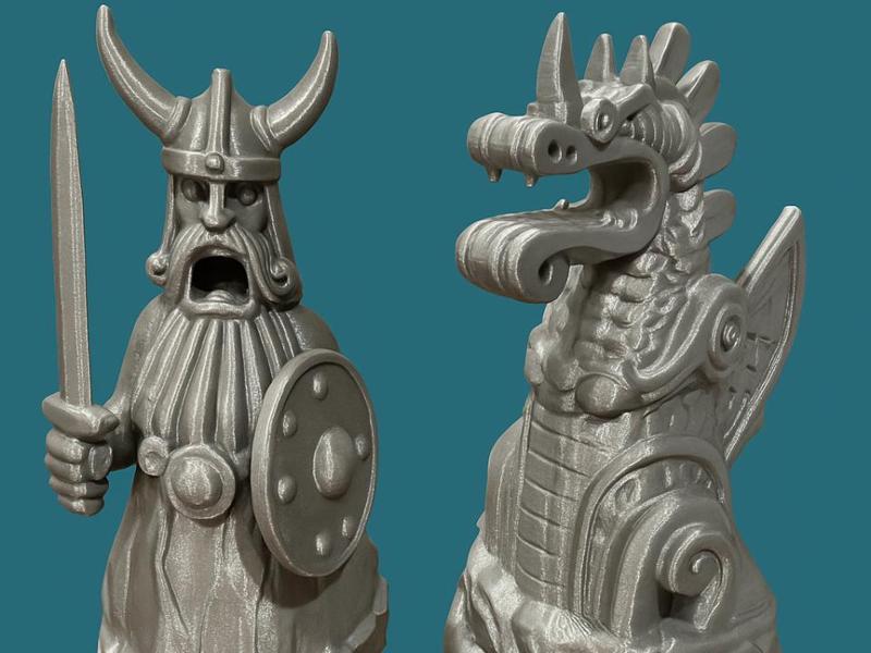 Berk Sea Statues (How to Train your Dragon)