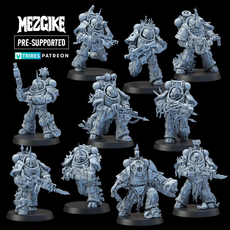 Dredge marine warriors (multipart set)
