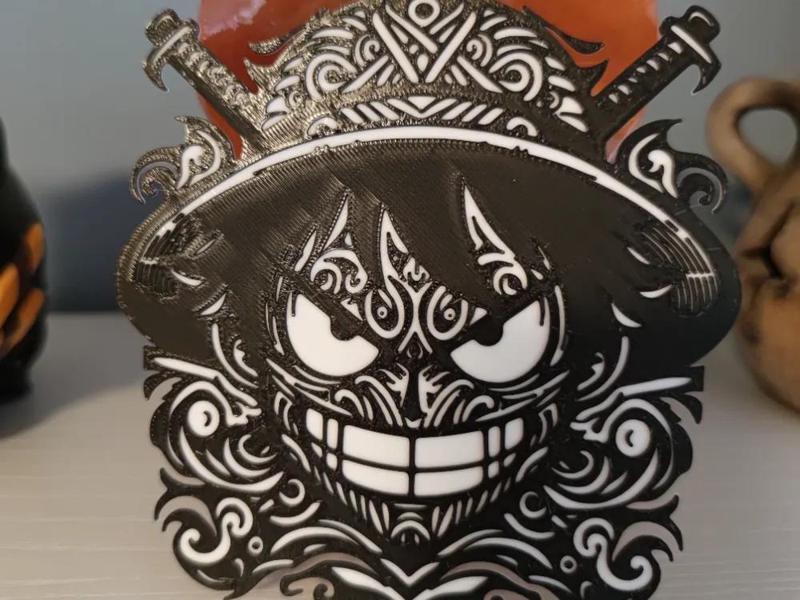 Canvas Luffy