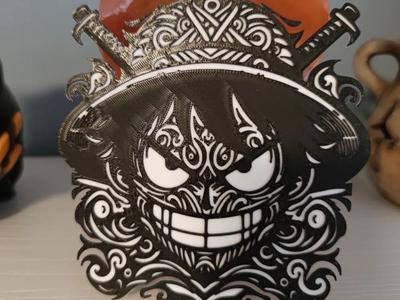 Canvas Luffy