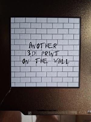 Another 3d Print On The Wall