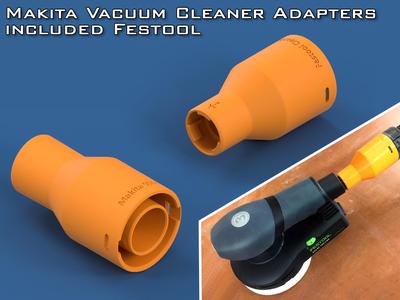 Makita Vacuum Cleaner Adapters incl. Festool