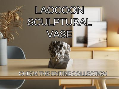 Laocoon Sculptural Vase