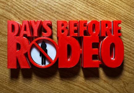 Days Before Rodeo Logo | Travis Scott