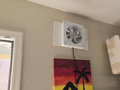 Wall Air Vent Register Exhaust Fan Mount Adapter