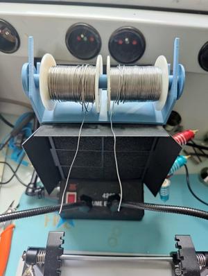 Welding reel support