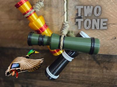 The TwoTone Duck Call (100% 3D Printed)