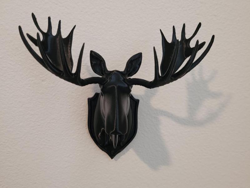 Moose Wall Mount Plaque