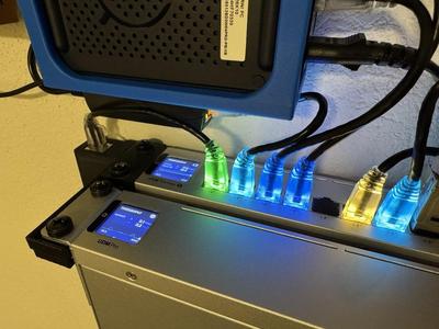 Improved 2U Server Wall Mount