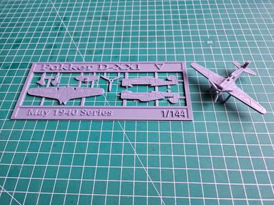 Fokker D-XXI (D-21) CardKit 1/144 "May1940 Series"