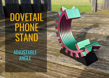 Dovetail Phone Stand