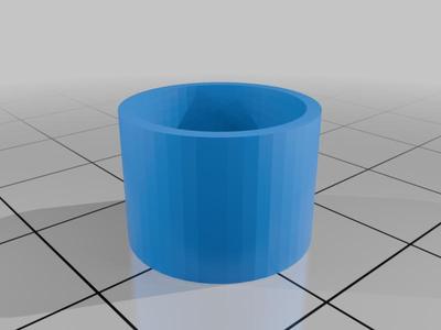 Cap for a bolt- probably M8, about 12mm with a 6mm hole 
