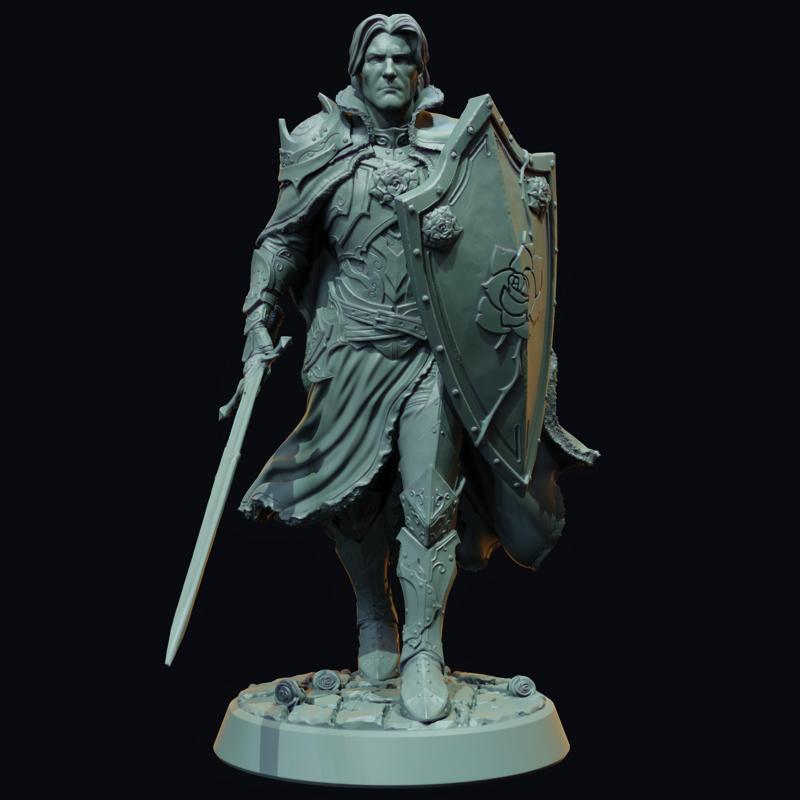 Bastian Steelwhisper, The Rose Knight
