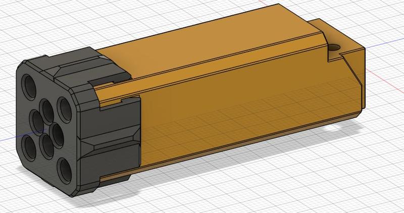 Anycubic Kobra 3 - 8 way filament hub v4