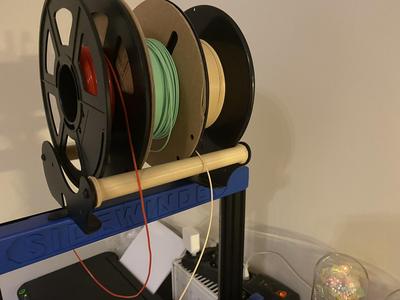 artillery sidewinder X2 spool holder