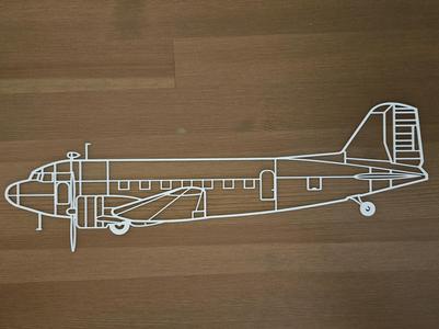 Douglas DC3 (C47 Skytrain) Wallart