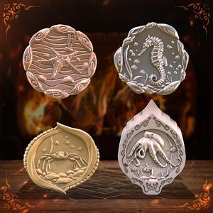Ocean coin set