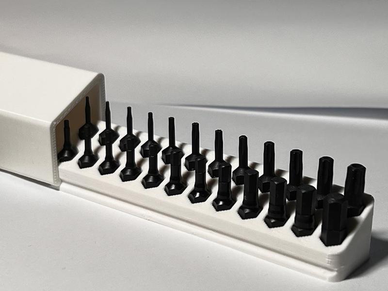 20mm "Shortie" Screwdriver Bit Holder (LTT Screwdriver Size) with Sliding Cover