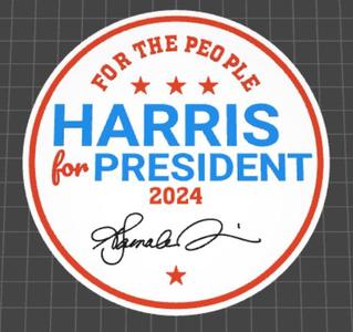 Kamala Harris 2024 Coaster