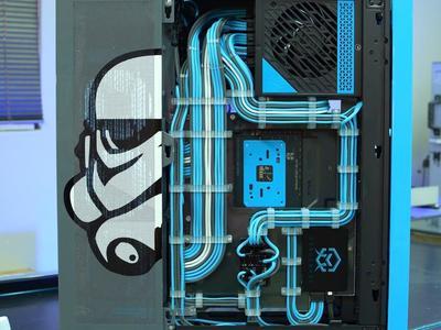 Custom Cable Management Tray for Phanteks NV7 Case