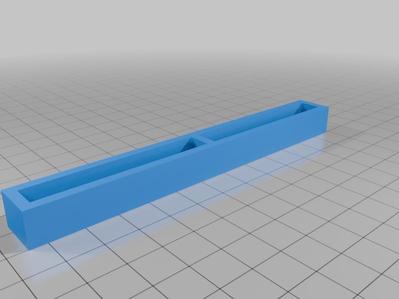 *Multiple Sizes* 2 Wide Minimalist Gameboy Cartridge Holder (Up to 20)