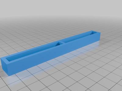 *Multiple Sizes* 2 Wide Minimalist Gameboy Cartridge Holder (Up to 20)