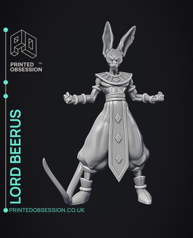 Lord Beerus - Dragon Ball - Fan Art