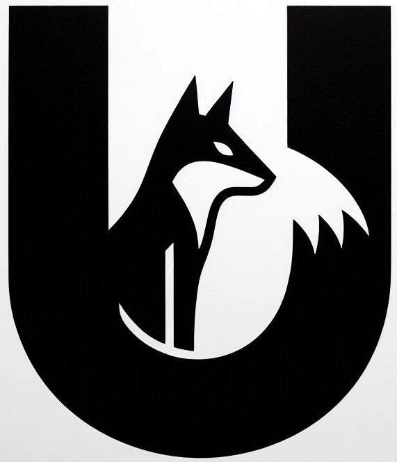 Fox alphabet: Letter U (version 1)