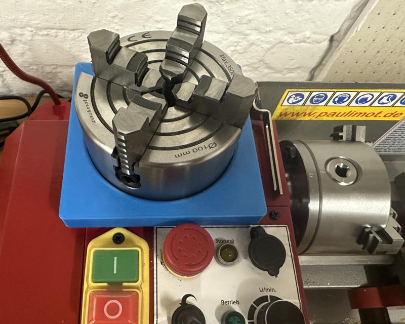 Gridfinity 100 mm Lathe Chuck Box