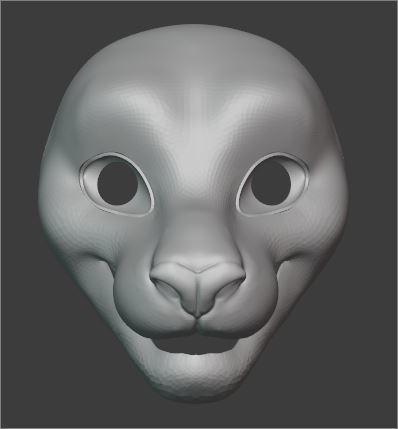Slender Big Cat Fursuit Base