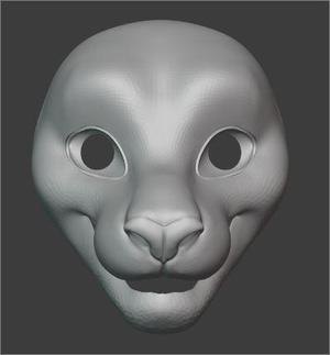 Slender Big Cat Fursuit Base